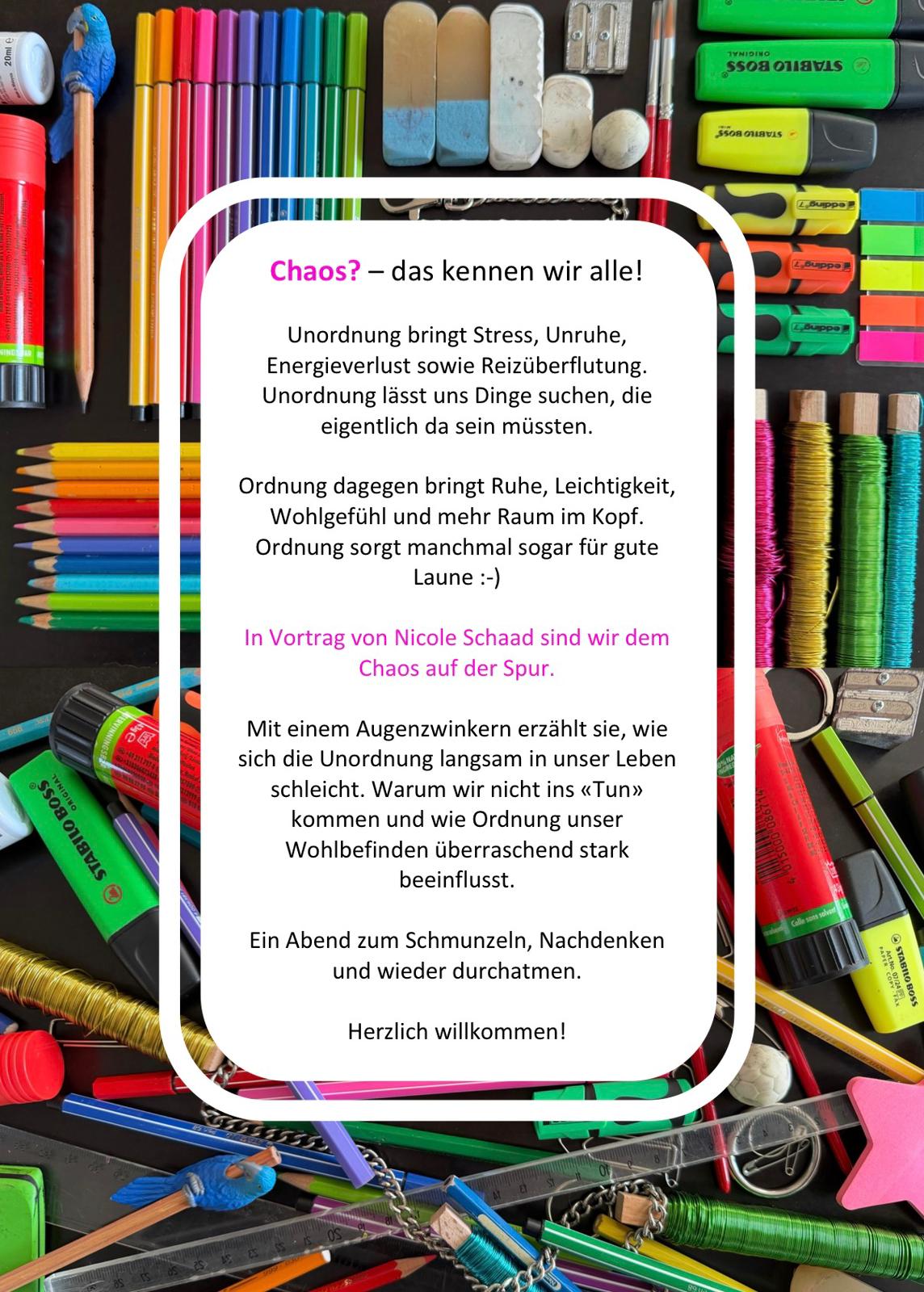 Zwischen Chaos und Ordnung – warum Aufräumen guttut